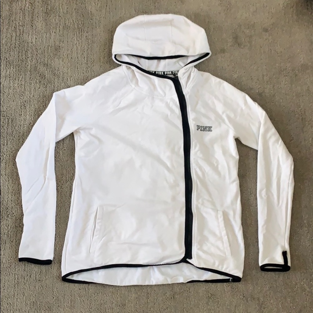 PINK Victoria’s Secret zip up hoodie size small